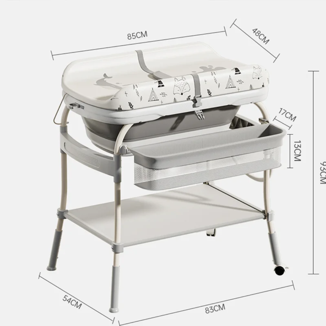 3 in 1 Baby Bath Changing Station Table