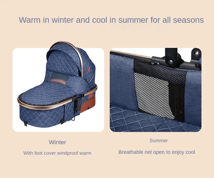 V9 Baby Stroller 2 in 1