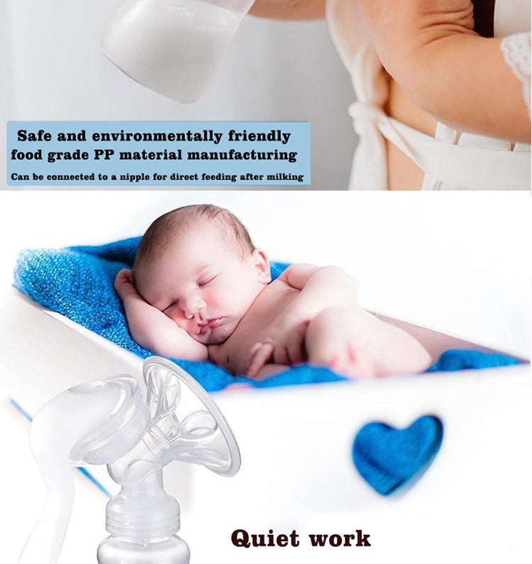 Manual breast pump