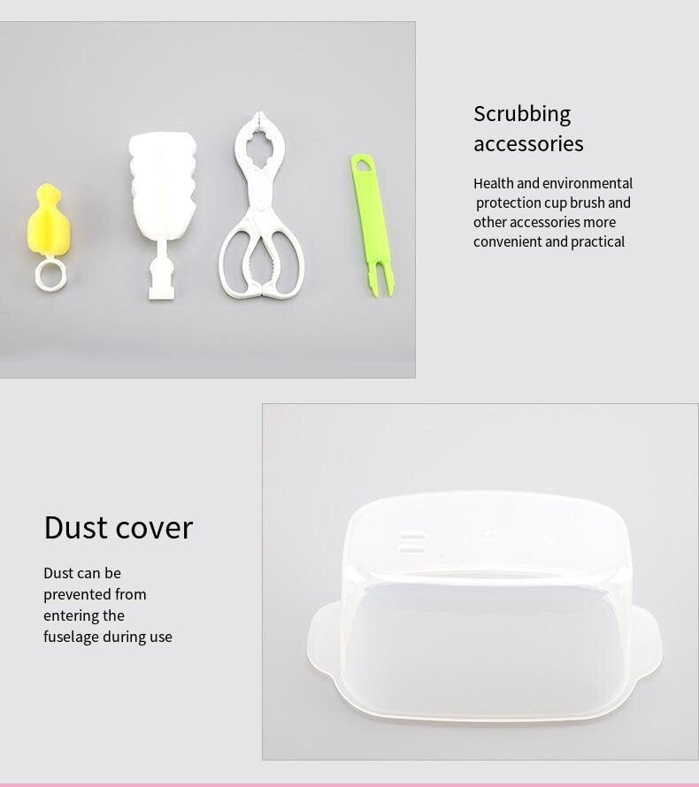 Bottle warmer sterilizer