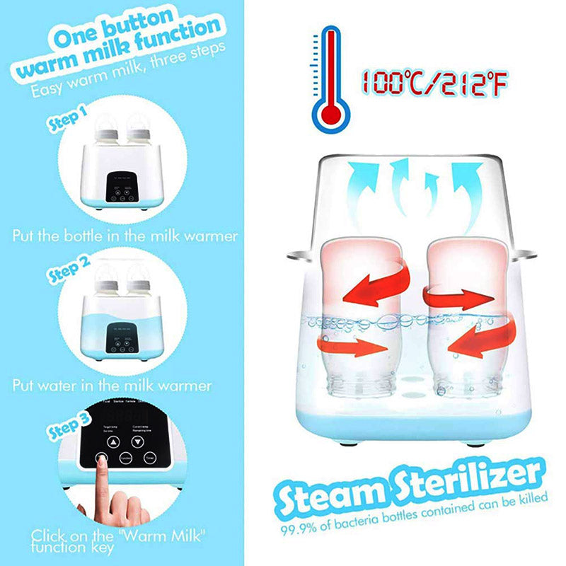 Bottle warmer sterilizer