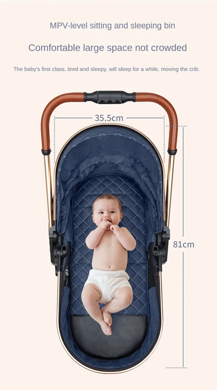 V9 Baby Stroller 2 in 1