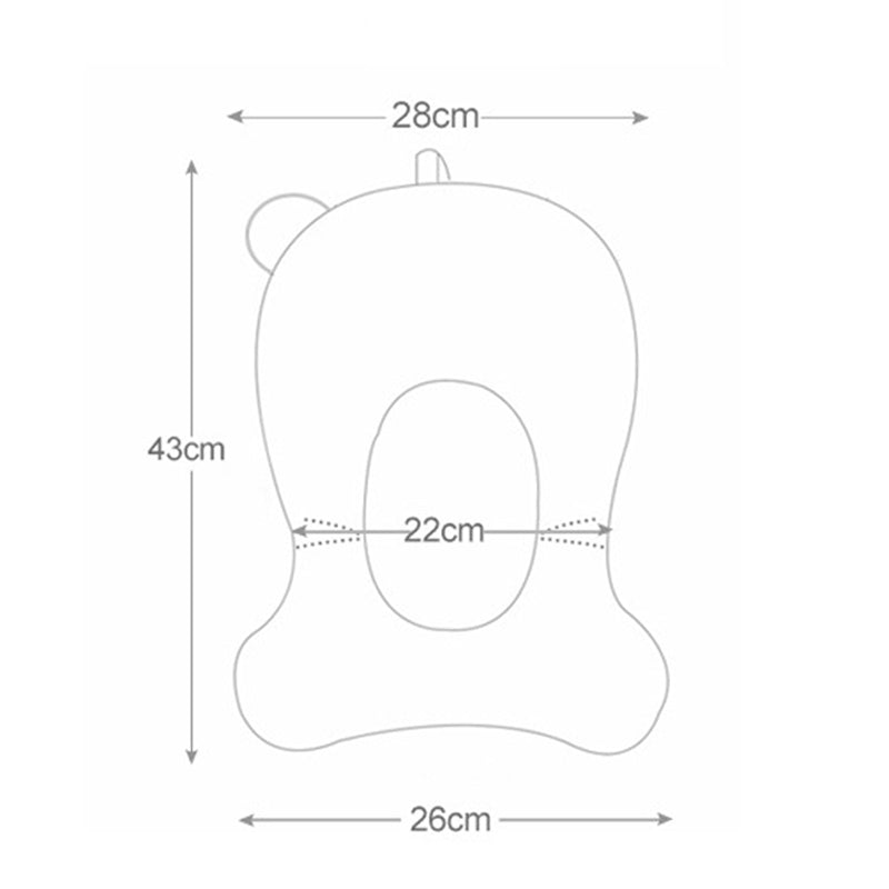 Bath cusion sponge