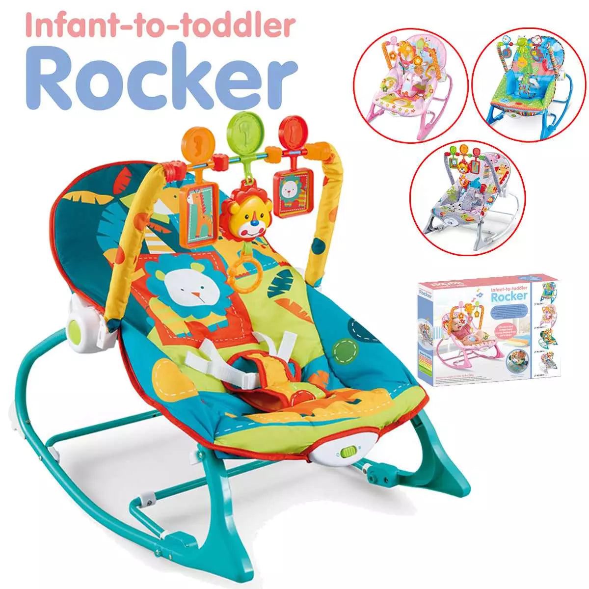 Infant to toddler rocker + Free Dummy