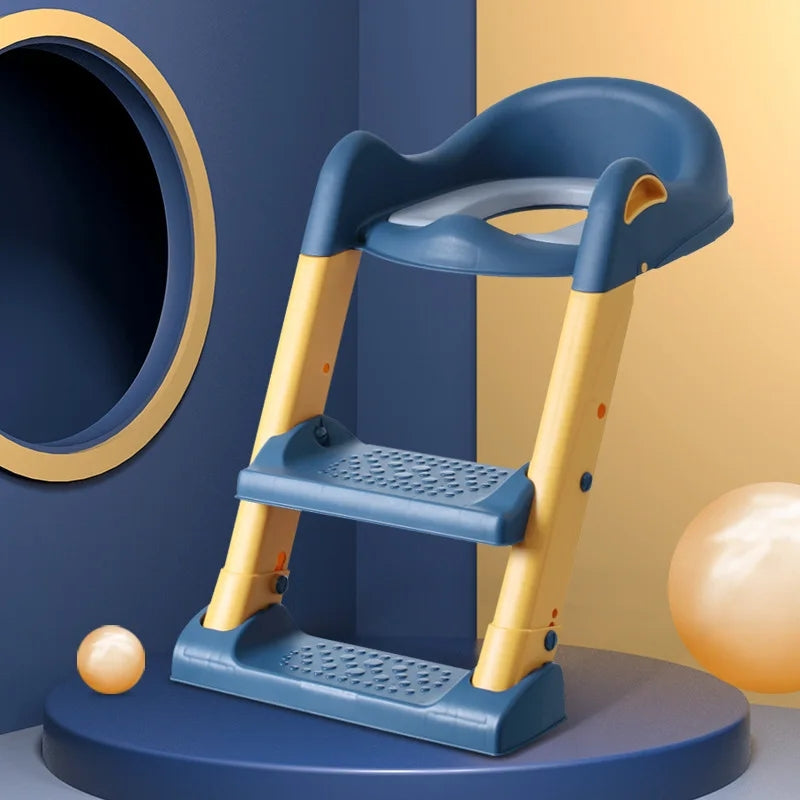 Toilet ladder steps
