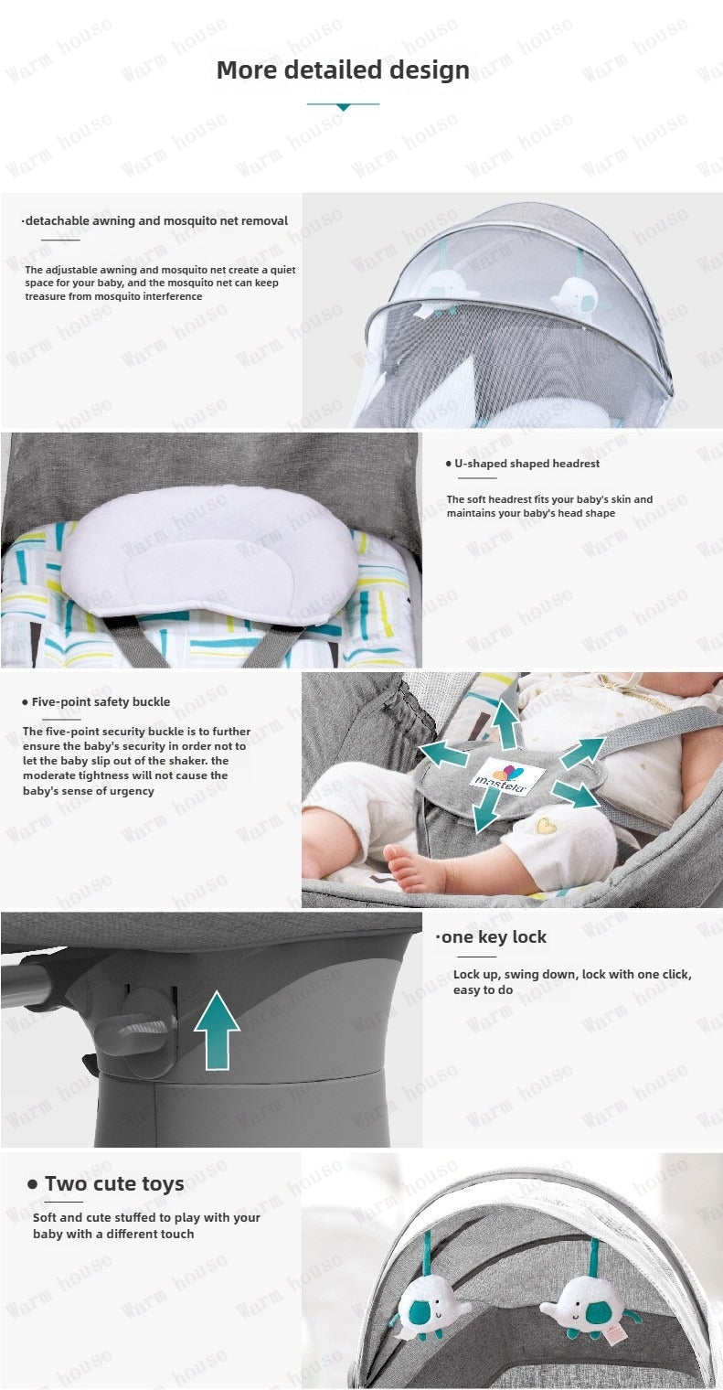 Mastela Deluxe 3 in 1 Multifuntional Baby Swing Bassinet