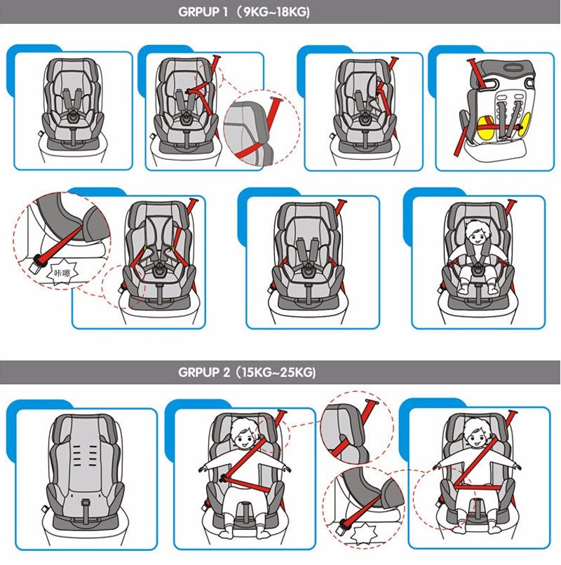 Mamakids Z71L Baby Carseat