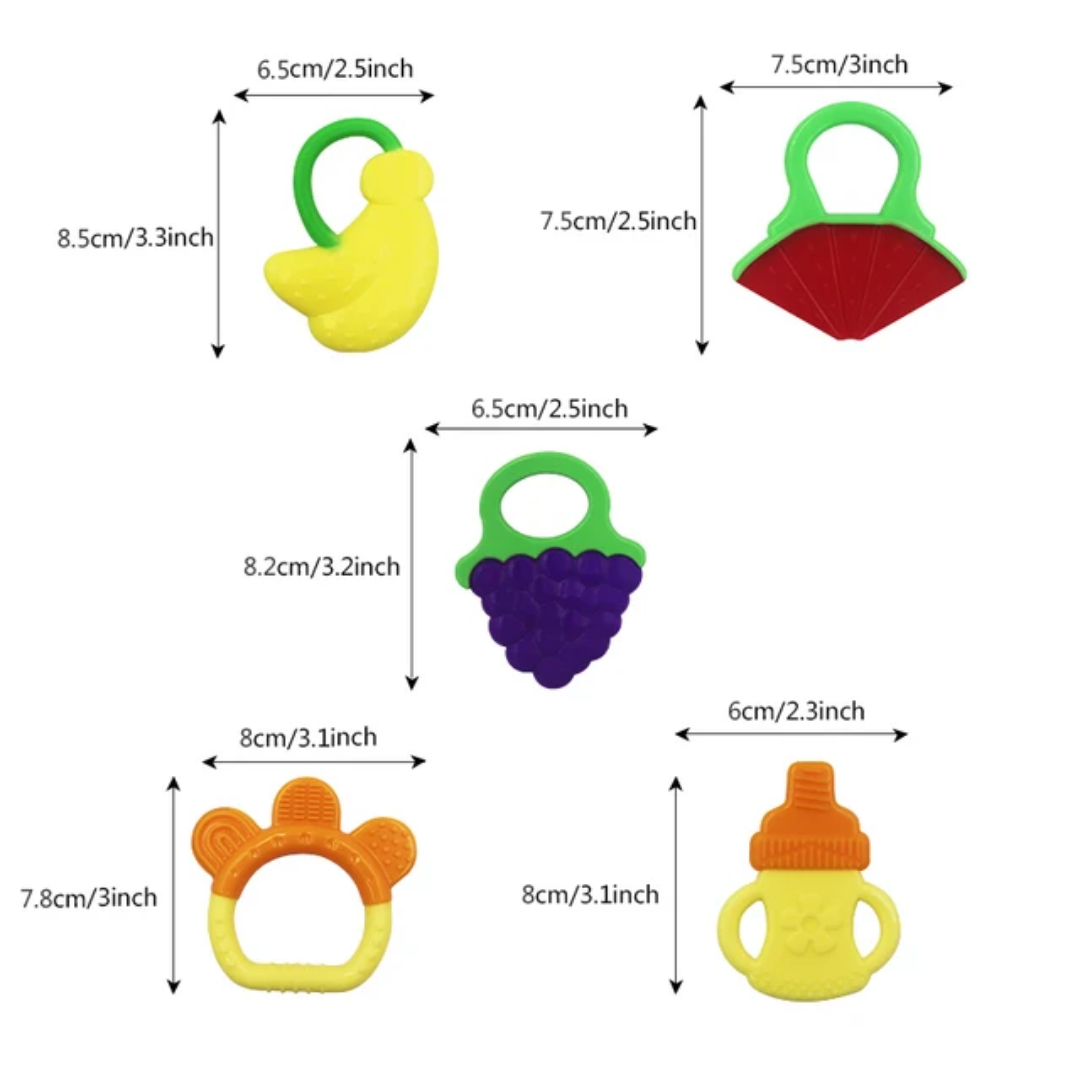 Fruity Silicone Baby Teether