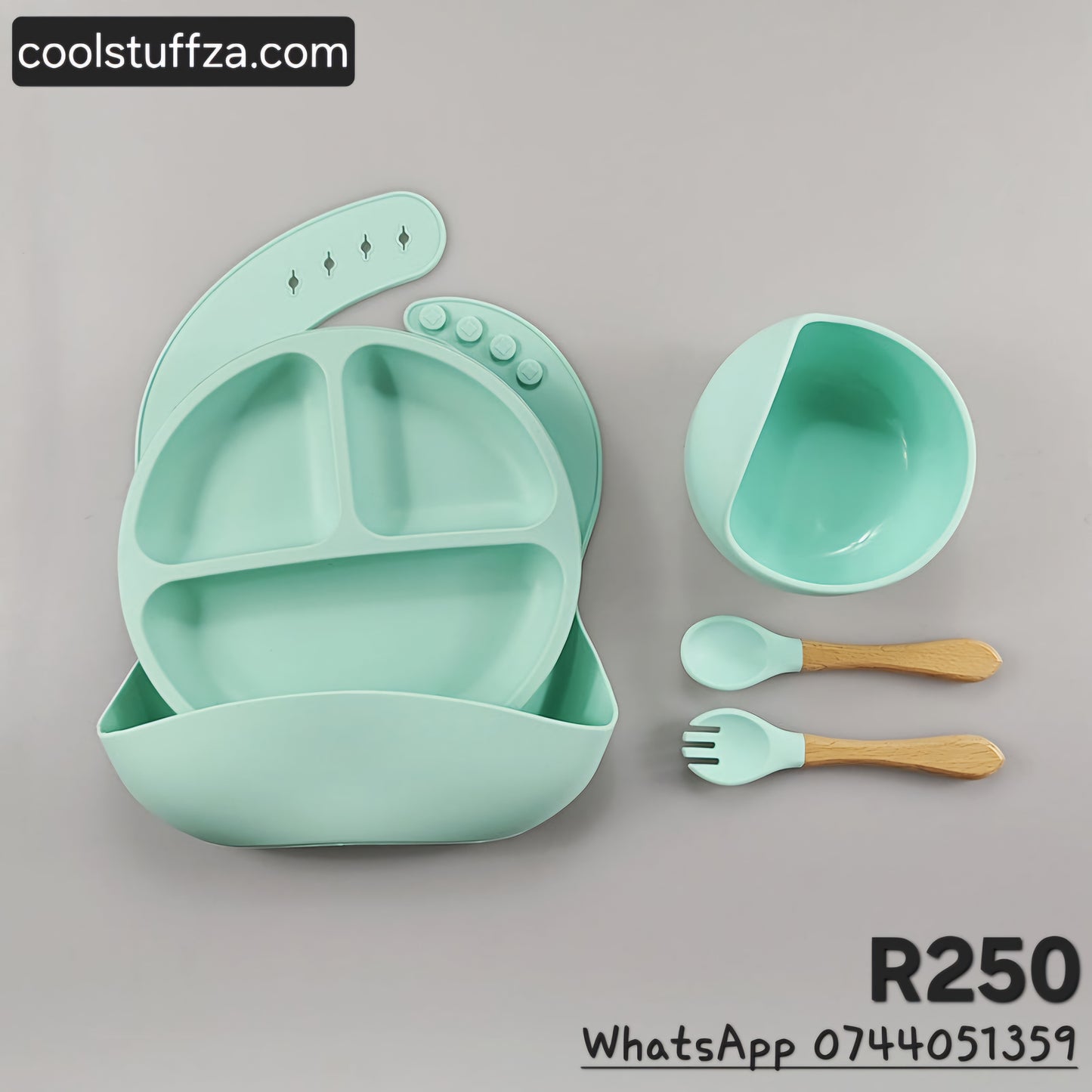 Silicone Feeding Set 5 Pieces