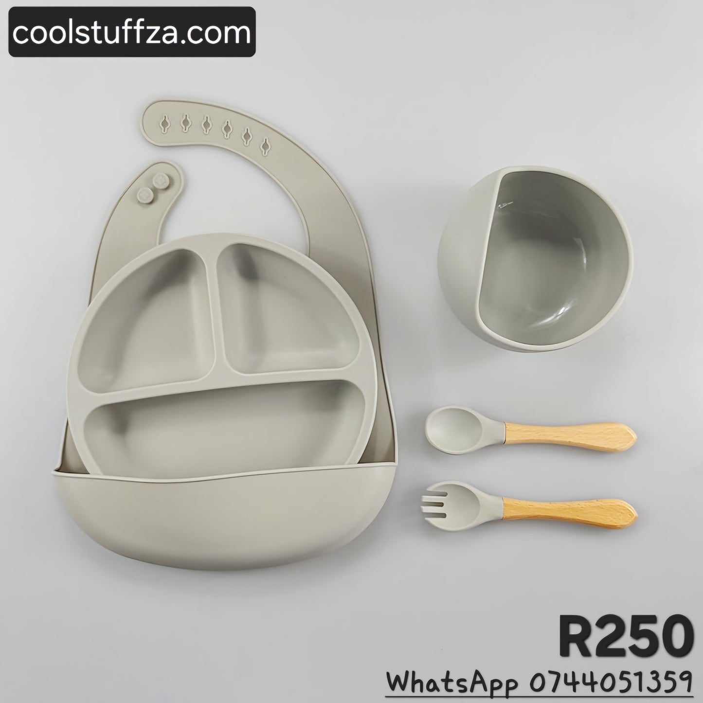 Silicone Feeding Set 5 Pieces