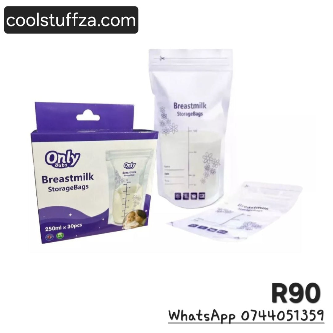 Only Baby Breast Milk Storage Bags 120ml x 30 Bags