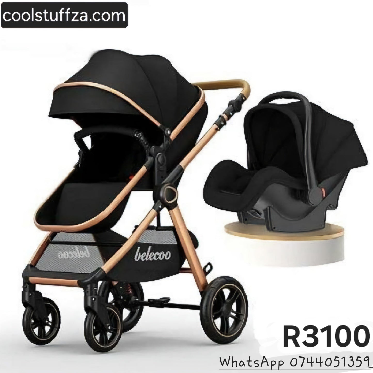 Belecoo Dynamic xd1 3 in 1 Travel System