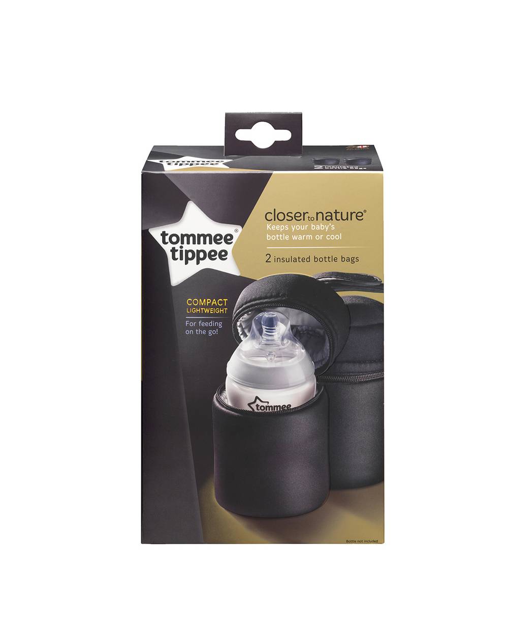 Tommee Tippee Portable Insulated Bottle Bag For Closer To Nature Baby Bottles