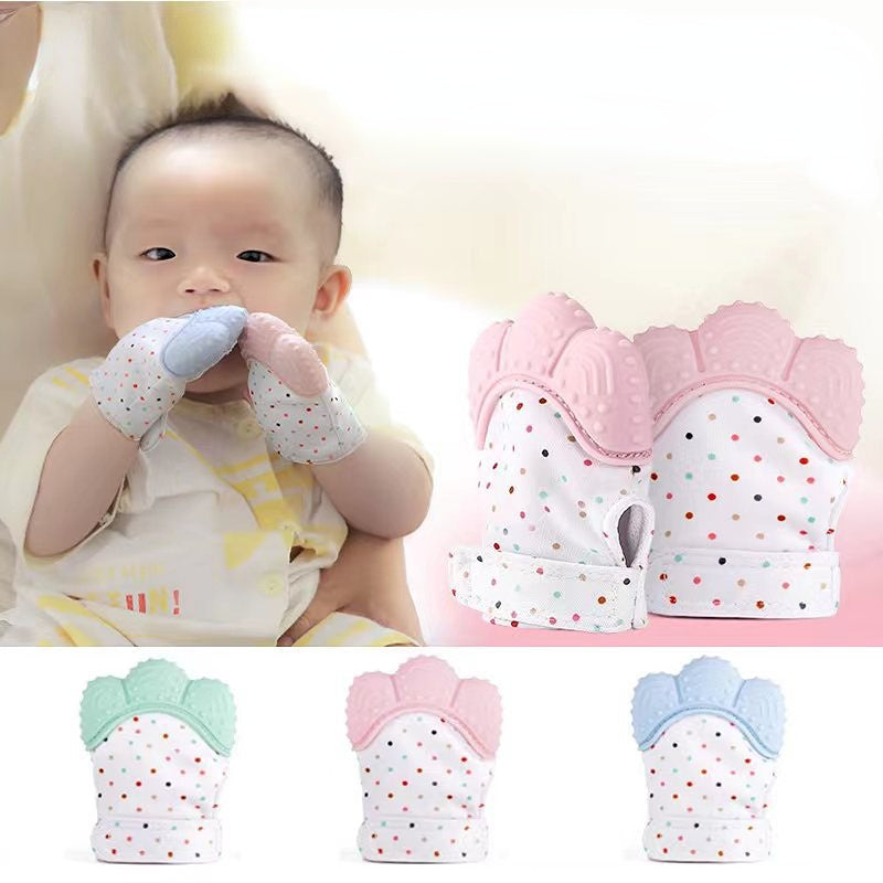 Baby Silicone Mittens Gloves