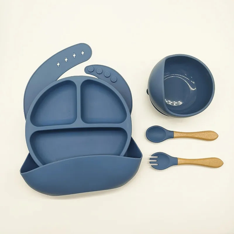 Silicone Feeding Set 5 Pieces