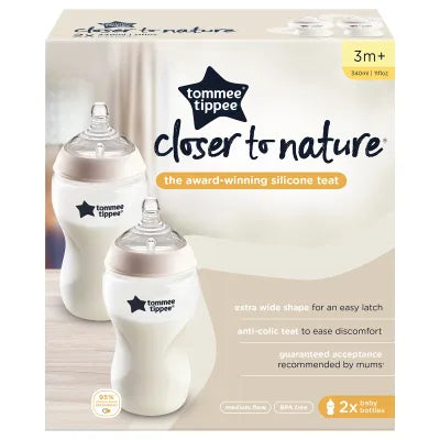 Tommee tippee 340ml 2 pack