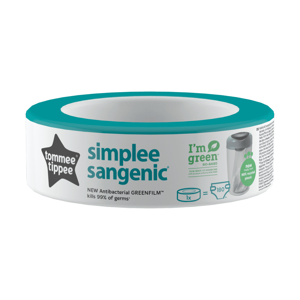 Tommee Tippee Simplee Sangenic Refills Cassette Eco-Friendlier