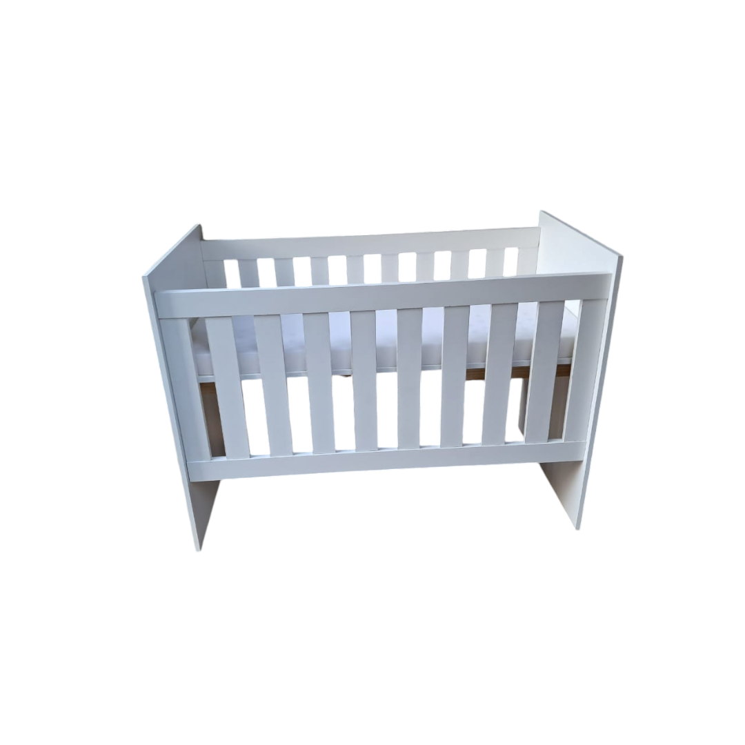 Amelia Wooden Cot Bed with Mattress luna cot