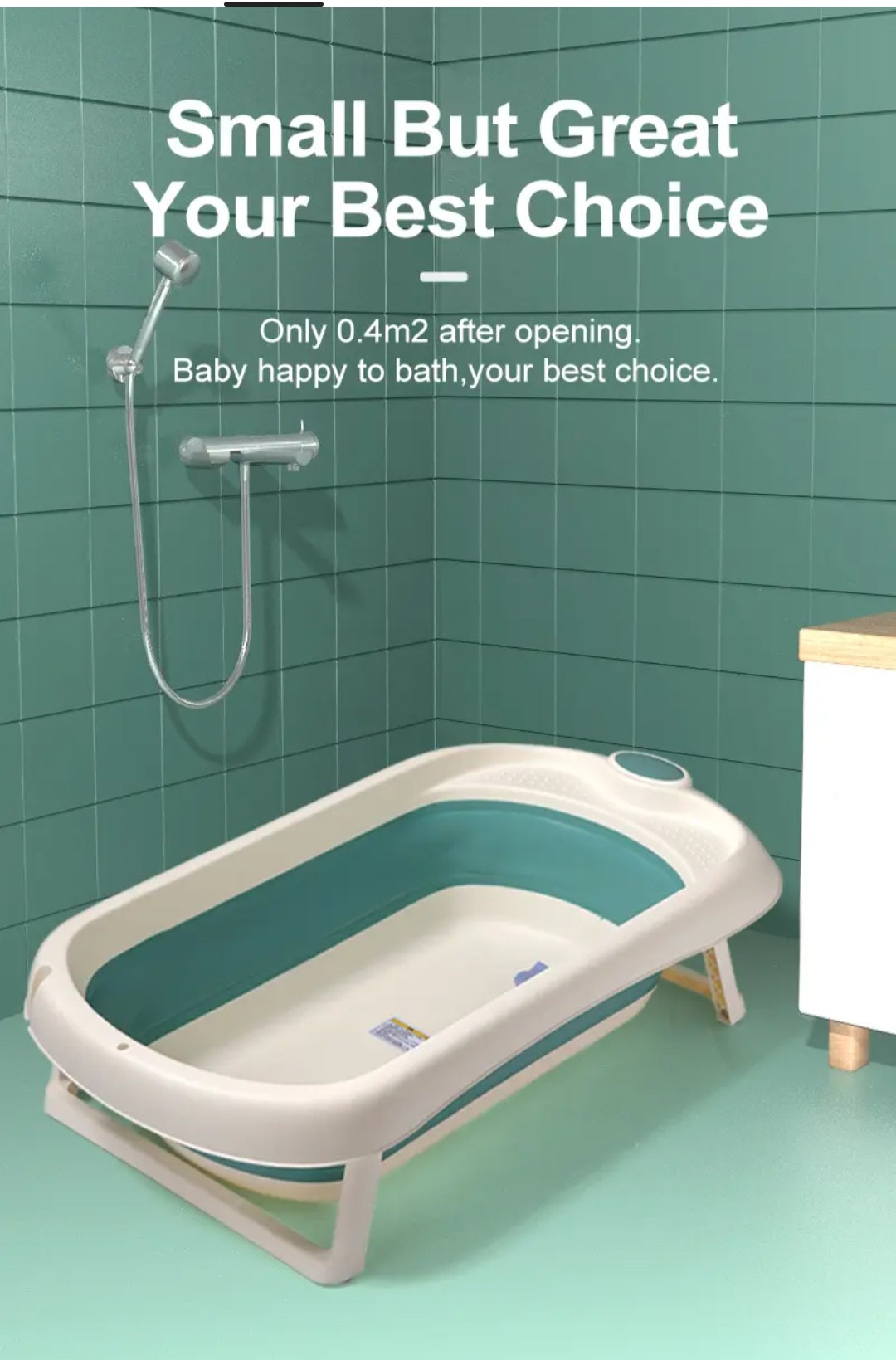 Baby Foldable Bath Tub 12
