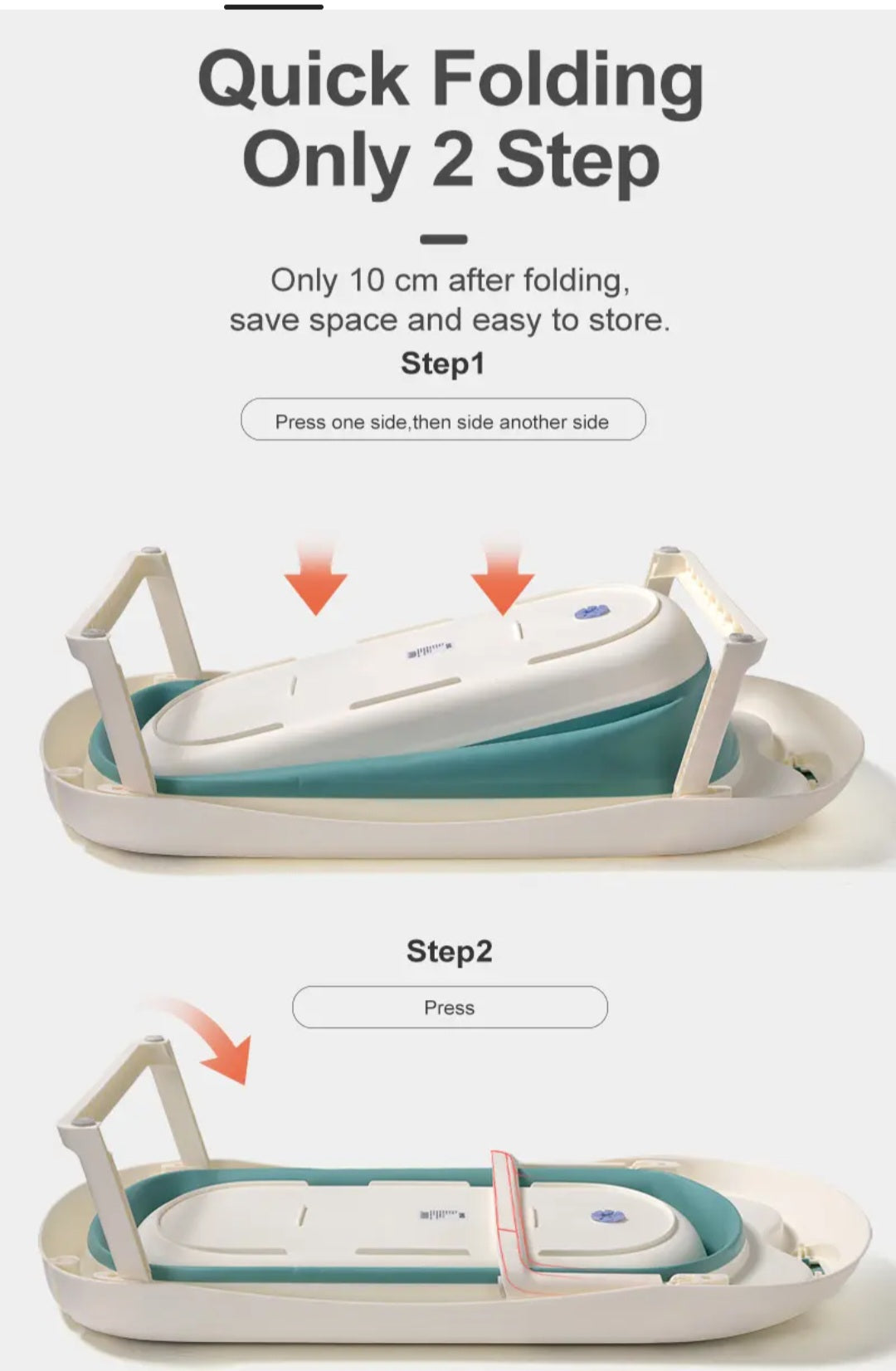 Baby Foldable Bath Tub 15