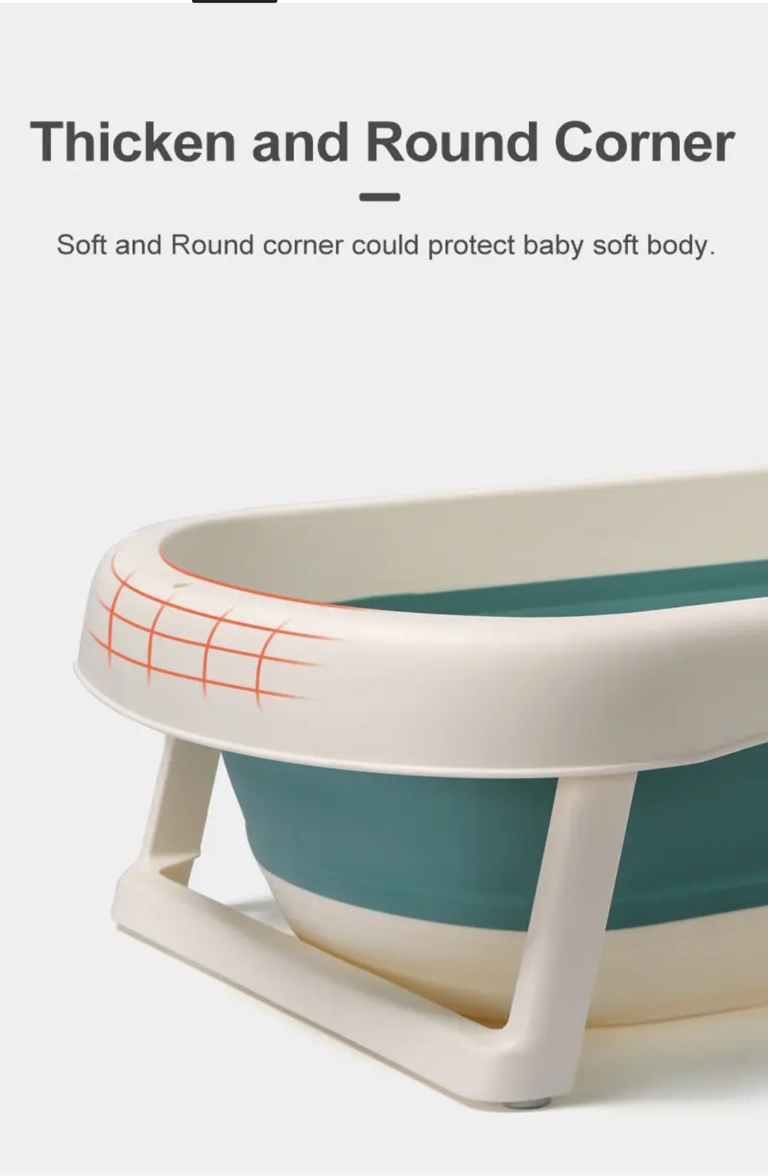 Baby Foldable Bath Tub 7