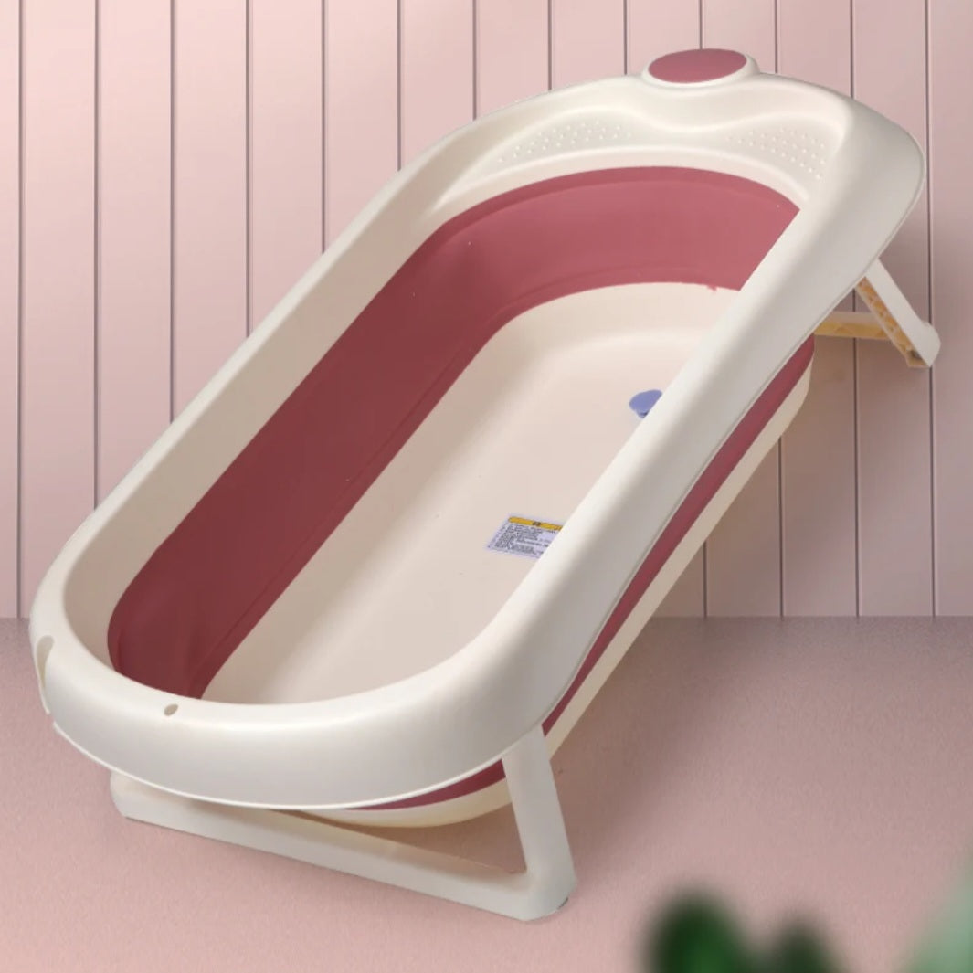 Baby Foldable Bath Tub Pink