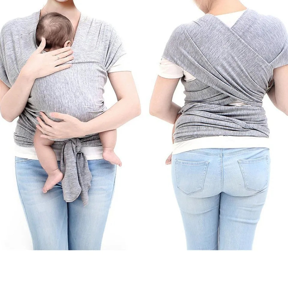 Baby wrap grey