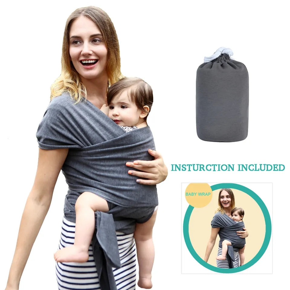 Baby wrap grey display