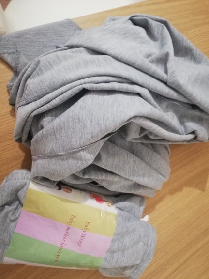 Baby wrap grey display