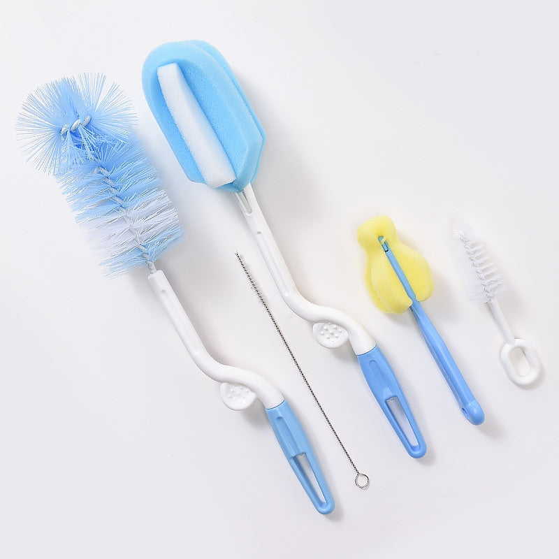 Feeding Bottles Cleaning Set 5 Pieces blue