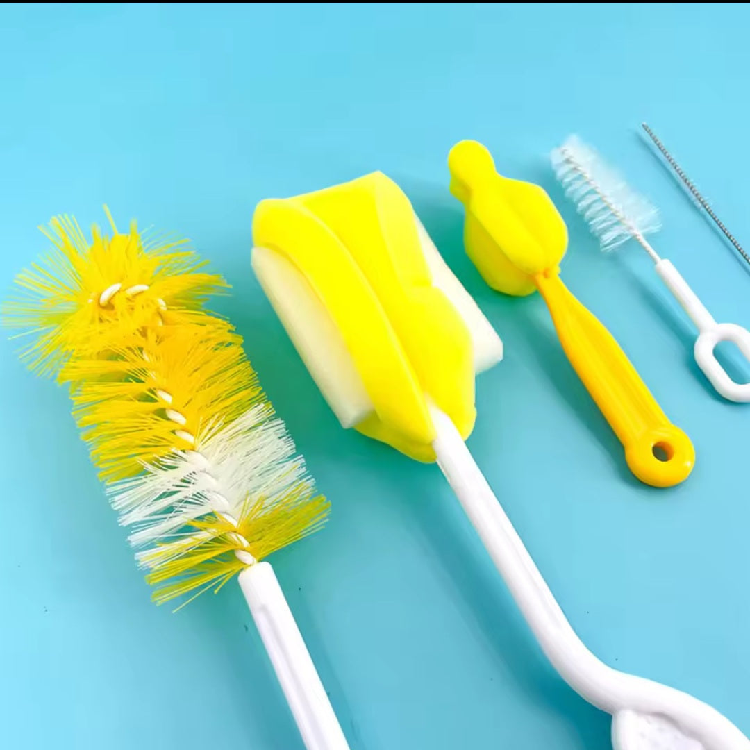 Feeding Bottles Cleaning Set 5 Pieces yellow 3
