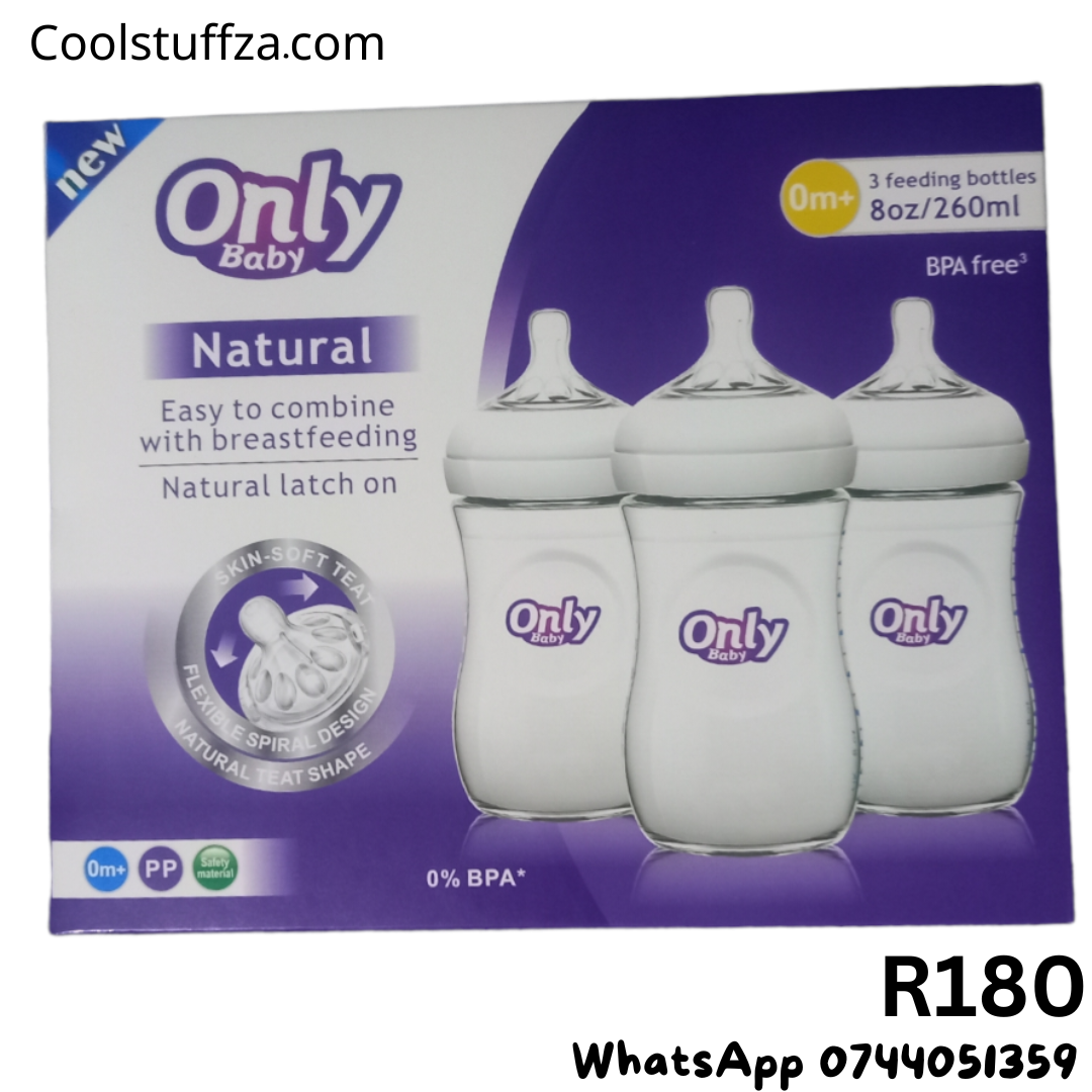 Only Baby Feeding bottles 260ml