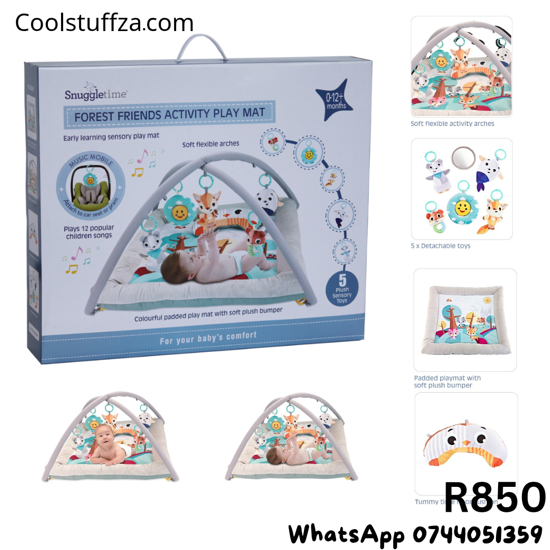 Snuggletime Forest Friends Activity Play Mat