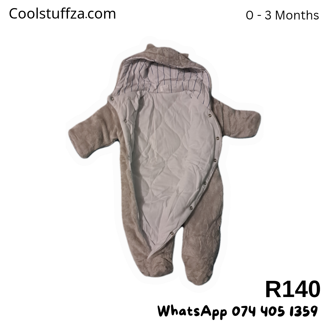 Baby Hooded Pramsuit