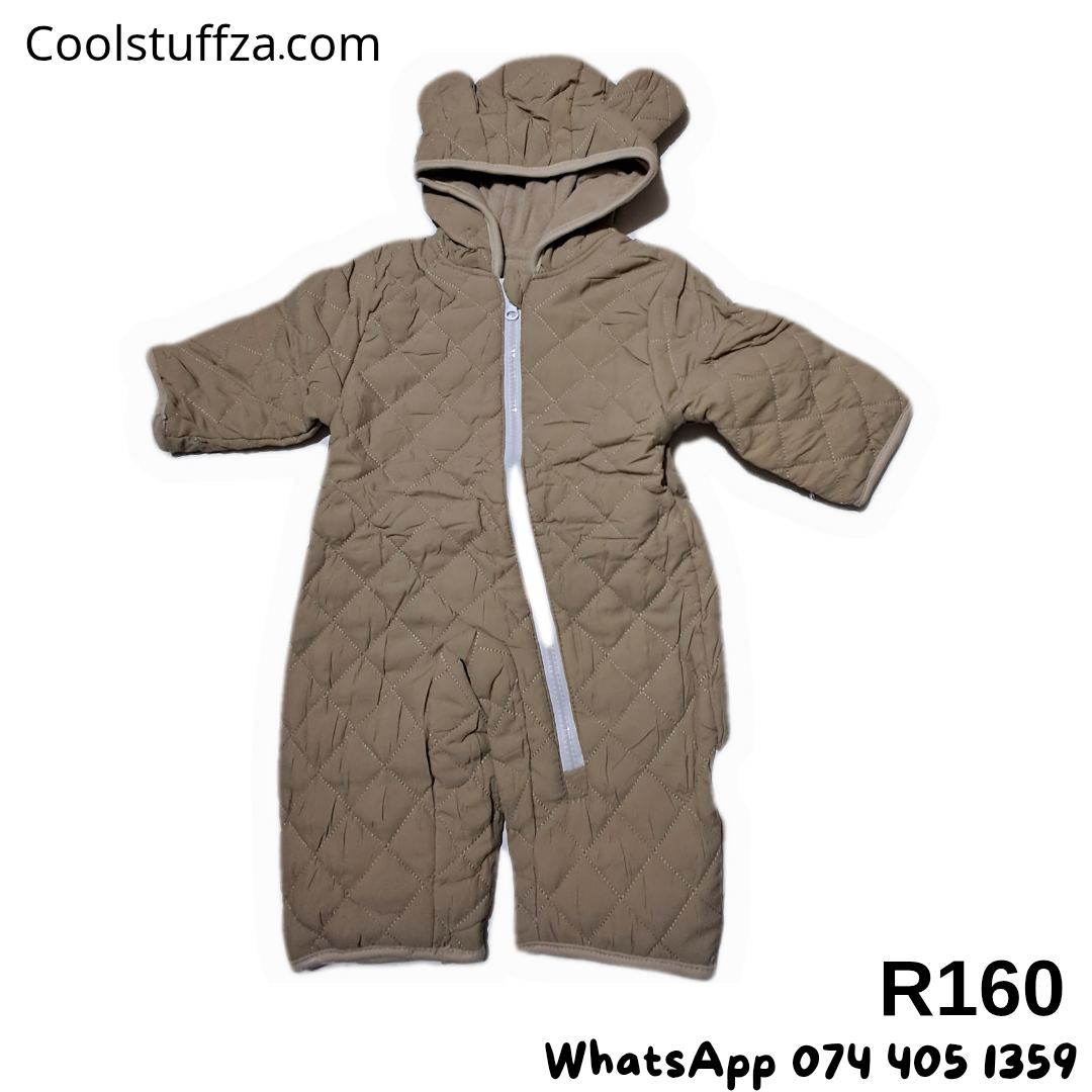Baby Quilted Pramsuit