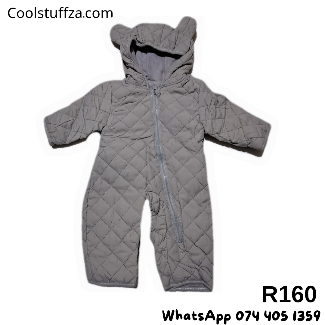 Baby Quilted Pramsuit