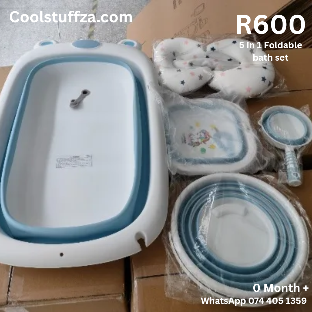 5 in 1 Foldable Baby Bath Set