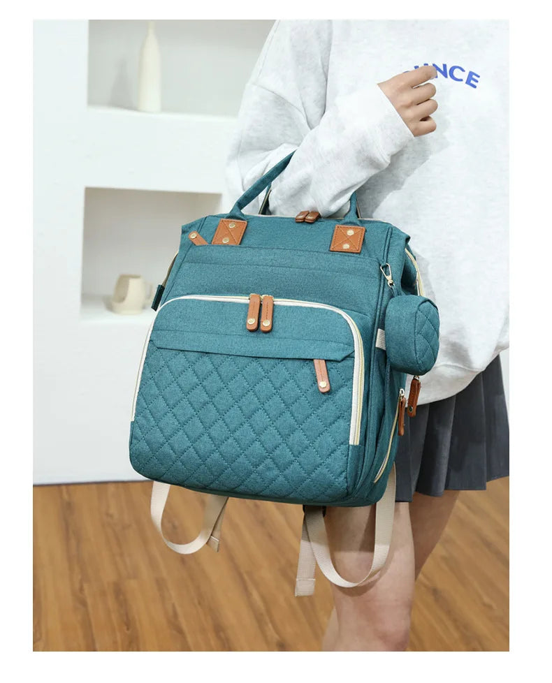 Mommy Bag Set 2 Pieces green