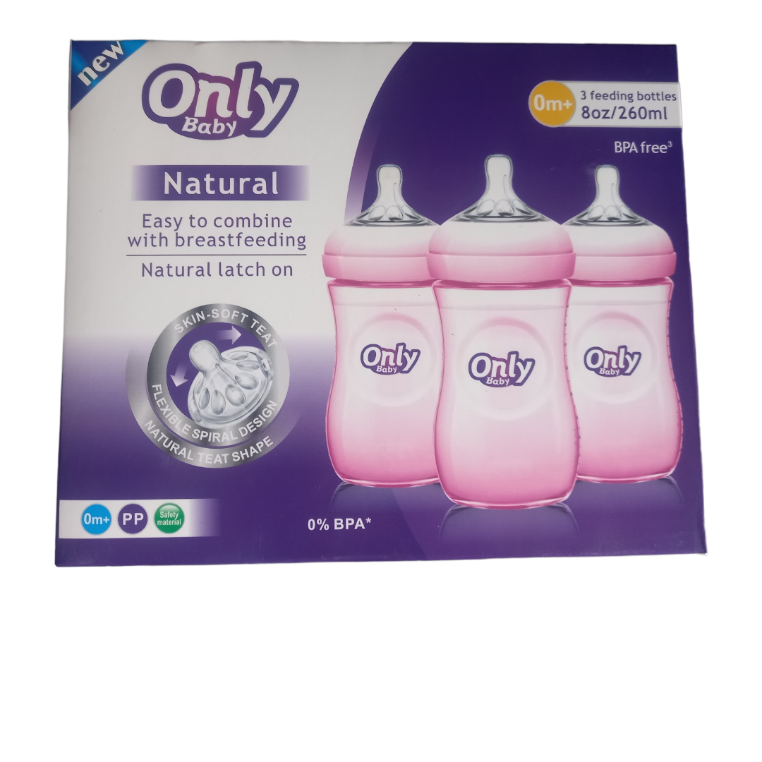 Only Baby Feeding bottles 260ml