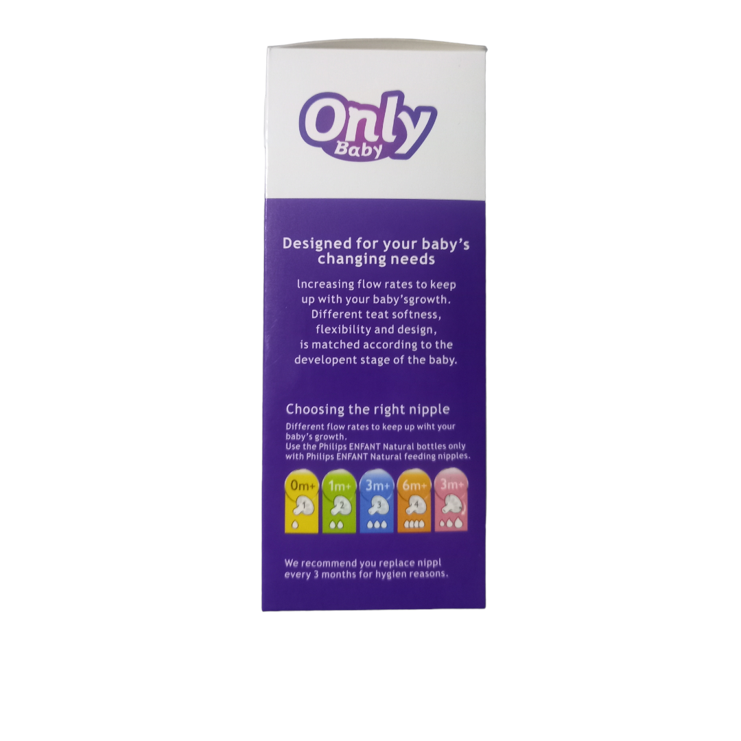 Only Baby Feeding bottles 260ml