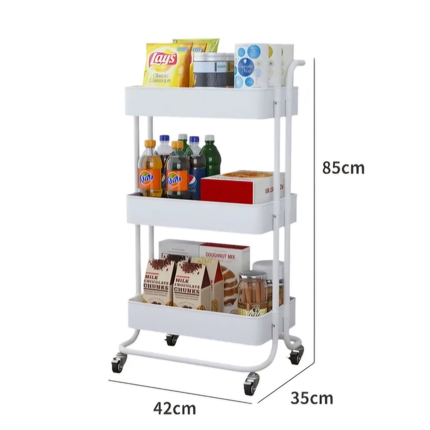 Storage Trolley Organizer