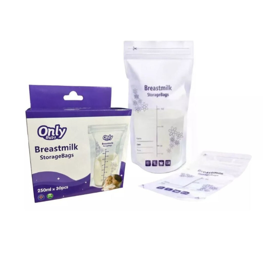 Only Baby Breast Milk Storage Bags 120ml x 30 Bags
