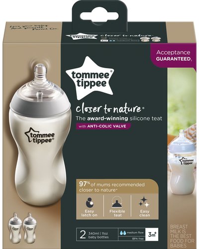 Tommee tippee 340ml 2 pack