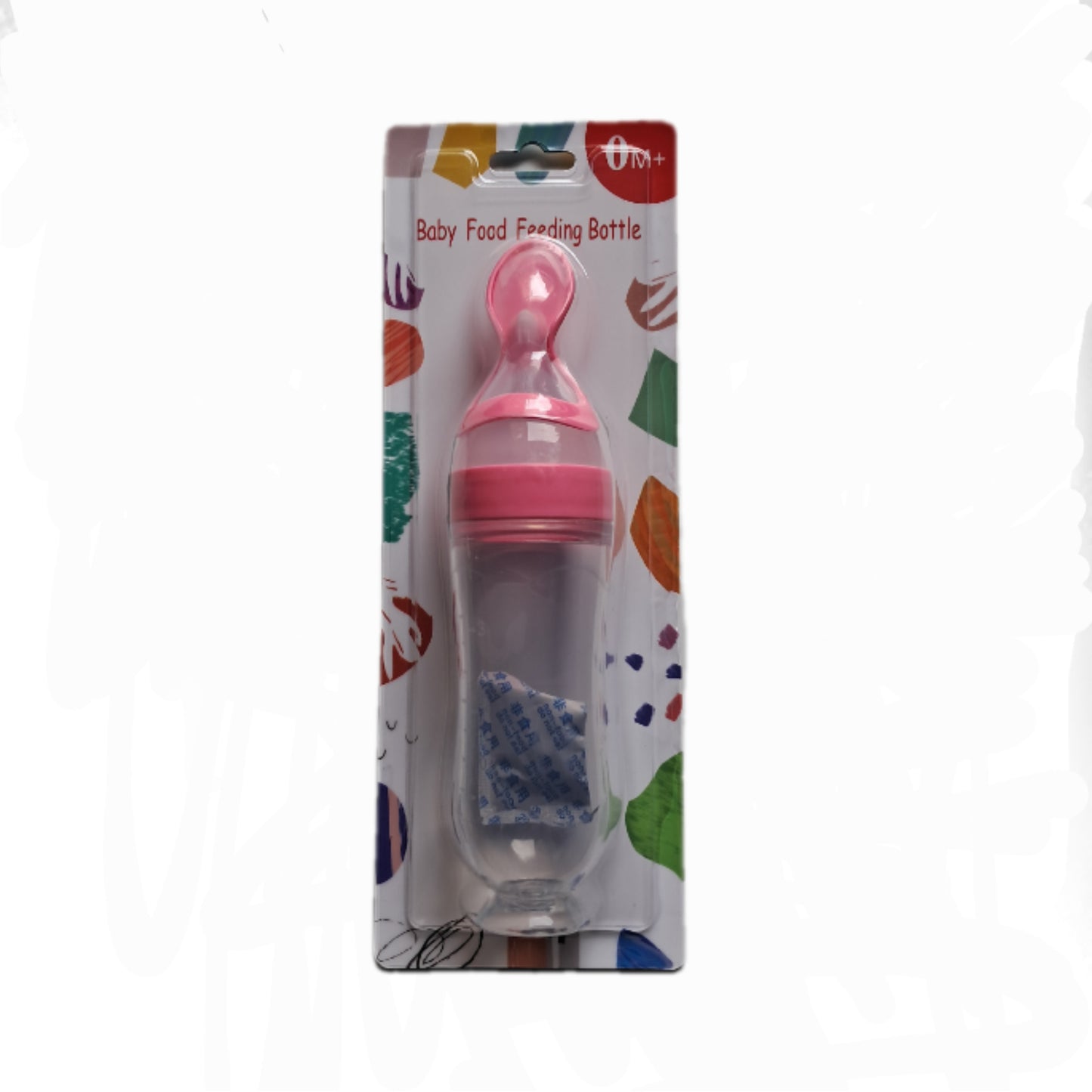 Baby Silicone Feeding Bottle 90ml