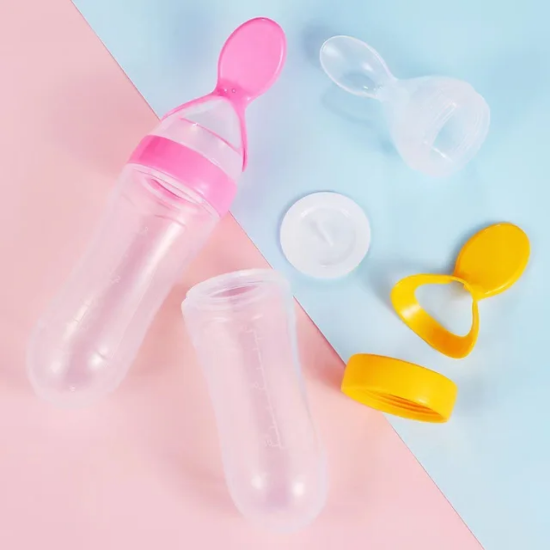 Baby Silicone Feeding Bottle 90ml