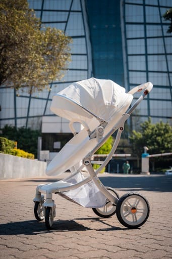 Belecoo Mila eggshell 2 in 1 stroller