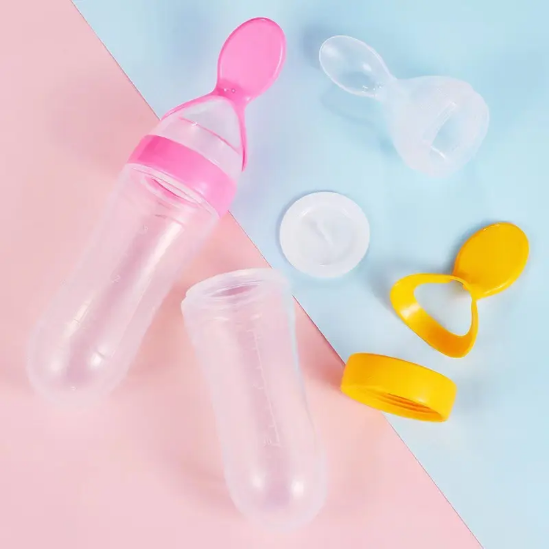Baby Silicone Feeding Bottle 90ml