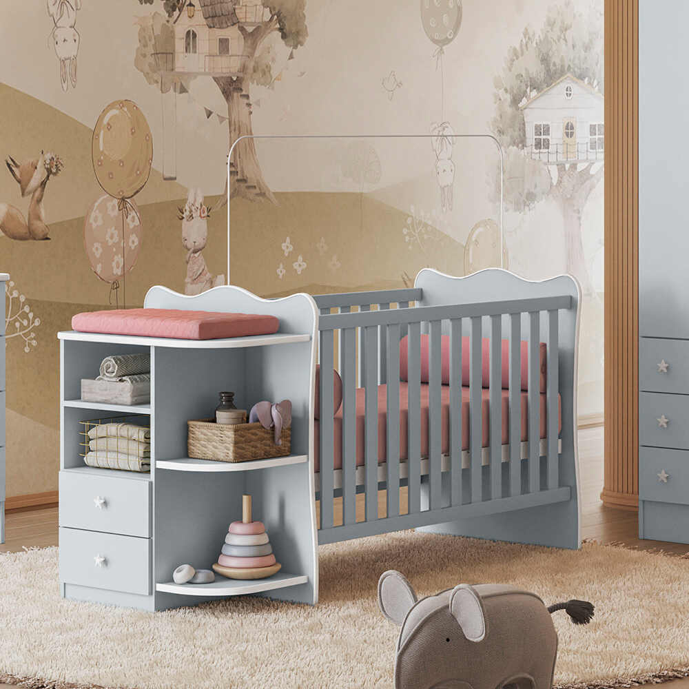 LINX Amari Crib and Dresser Combo