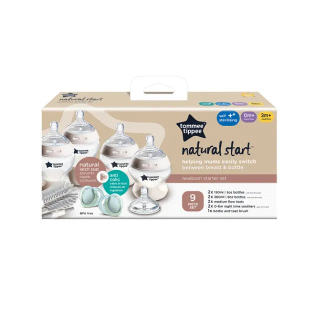 Tommee tippee bottles- starterkit