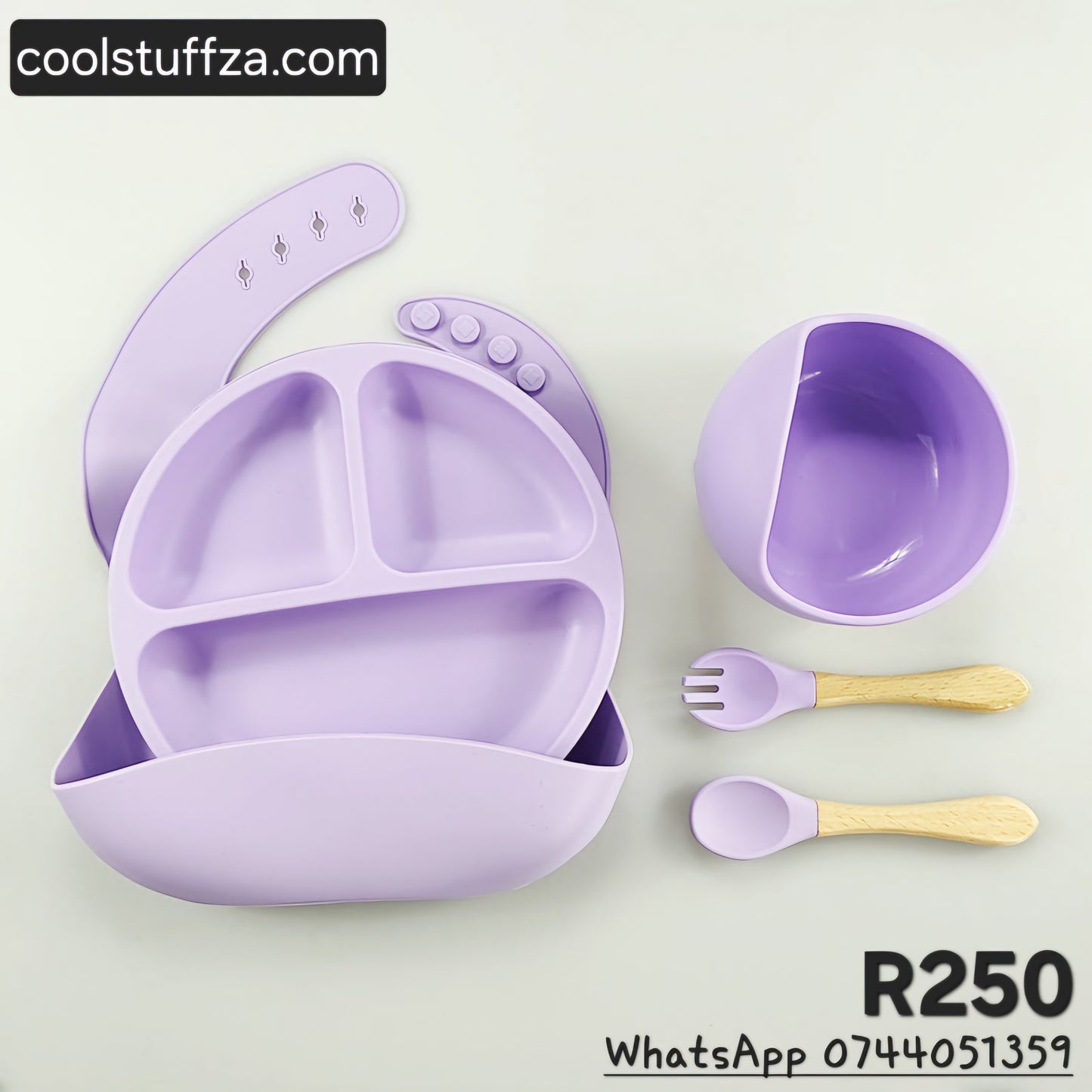 Silicone Feeding Set 5 Pieces